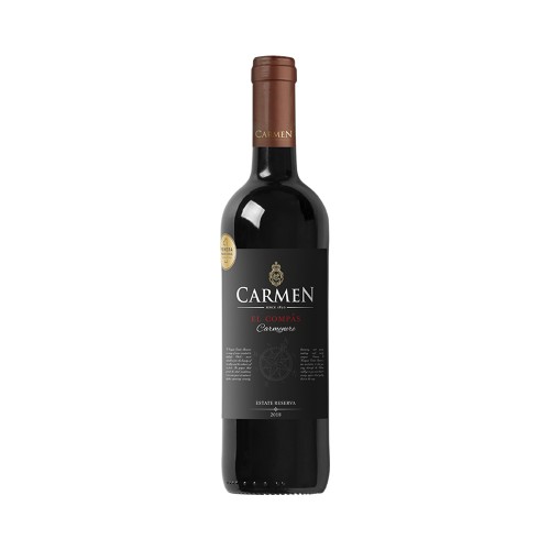 Carmen El Compas Vino Tinto Carmenere 750 Ml L1047 Carmen