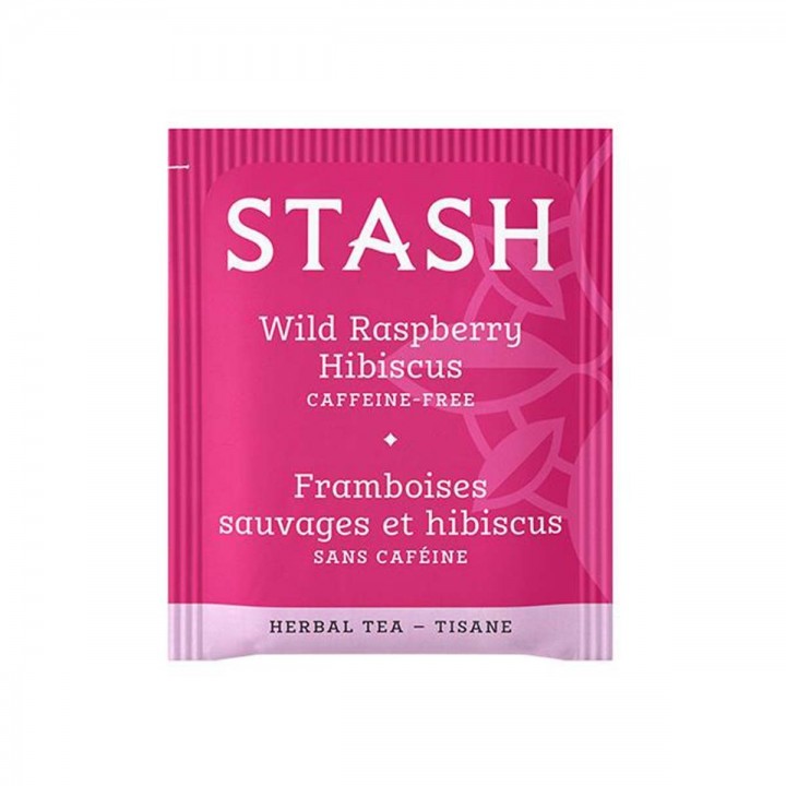 Te STASH Herbal Tea Caffeine Free Wild Raspberry Hibiscus 20 Bolsitas 38 g T2046 STASH