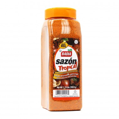 Badia Sazón Tropical Naranja 793.8 g (1.75 lbs) D1336 BADIA