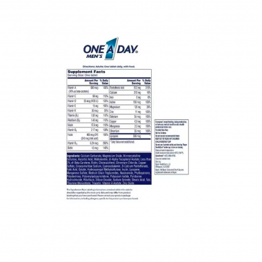 One A Day Hombres Bayer Suplemento Multivitaminico/ Multimineral 300 Tabletas V3205 Bayer