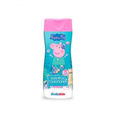 Nevada Kids Shampoo + Acondicionador 2en1 Niña Edición Peppa Pig 473 ml C1295 Nevada Natural Products