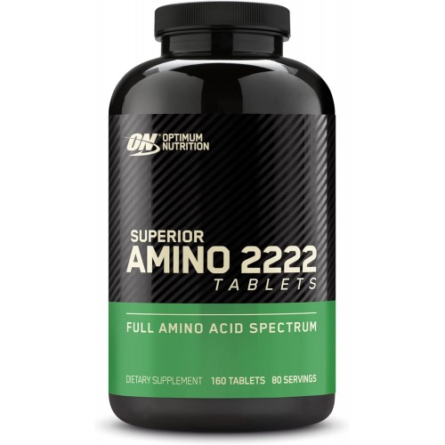 ON Optimum Nutrition Aminoacido - Superior Amino 2222 Amino Acidos Escenciales Completos Eaas 160 Tabletas V3508 ON OPTIMUM N...