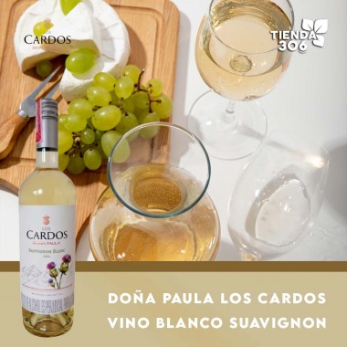 Doña Paula Los Cardos Vino Blanco Suavignon Blanc 750 ml L1018 Los Cardos Doña Paula