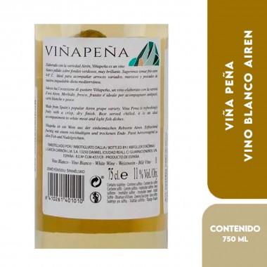 Viña Peña Vino Blanco Airen 750 ml L1039 Viña Peña
