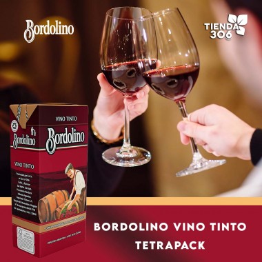 Bordolino Vino Tinto Tetrapak 1000 ml L1001 Bordolino
