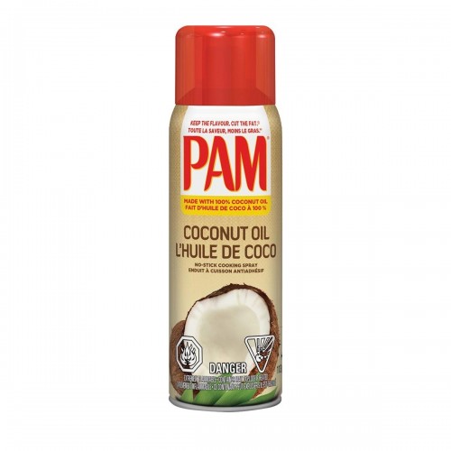 Spray antiadherente Pam Aceite de Coco Sin Colorante Artificiales 113 g D1137 PAM