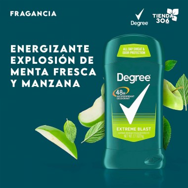 Desodorante Degree Extreme Blast 48 Horas de Proteccion C1143 Degree