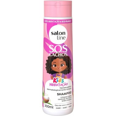 Salon Line S.O.S. Cachos Kids Shampoo Hidratación 300 ml C1318