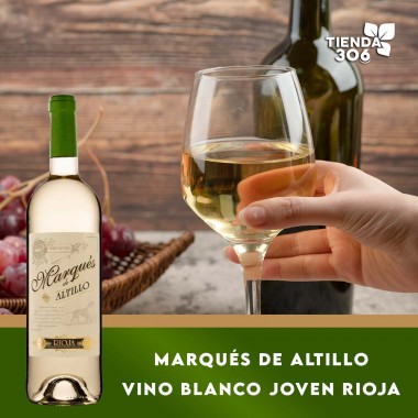 Marqués de Altillo Vino Blanco Joven Rioja 750 ml L1026 Marqués de Altillo