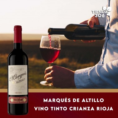 Marqués de Altillo Vino Tinto Crianza Rioja 750 ml L1041 Marqués de Altillo