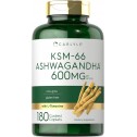 Carlyle KSM-66 Raíz de Ashwagandha con Extracto de L-Teanina 600 mg por Servicio 180 Cápsulas Comprimidas V3528 CARLYLE