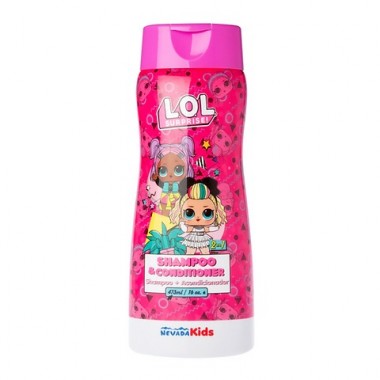Nevada Kids Shampoo + Acondicionador Niña Edición L.O.L. Surprice 473 ml C1347 Nevada Natural Products