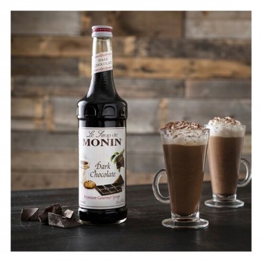 Monin Sirope de Chocolate Suizo - Dark Chocolate 750 ml (25.4 fl oz) L1066 Monin