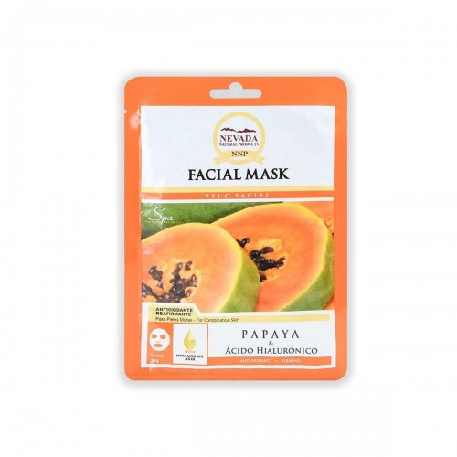Nevada Velo Facial de Papaya y Ácido Hialurónico Caja 10 Unidades x 30 g C1082 Nevada Natural Products