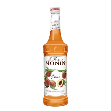 Monin Sirope de Durazno - Peach 750 ml (25.4 fl oz) L1093 Monin