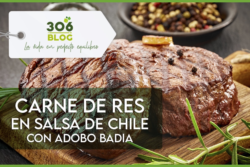Carne de Res en salsa de Chile con Adobo Badia - Blog 306